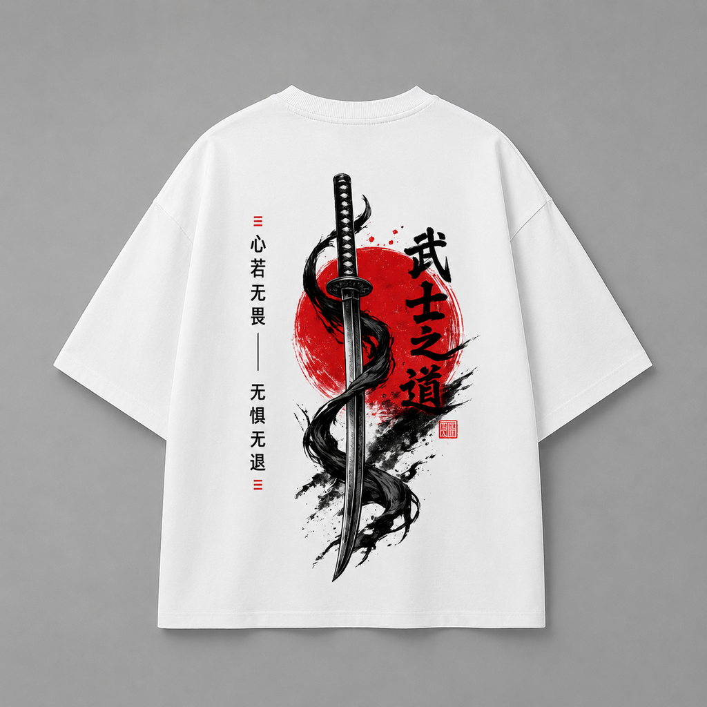 Ghost Shinobi "REBELS" Oversized T-Shirt