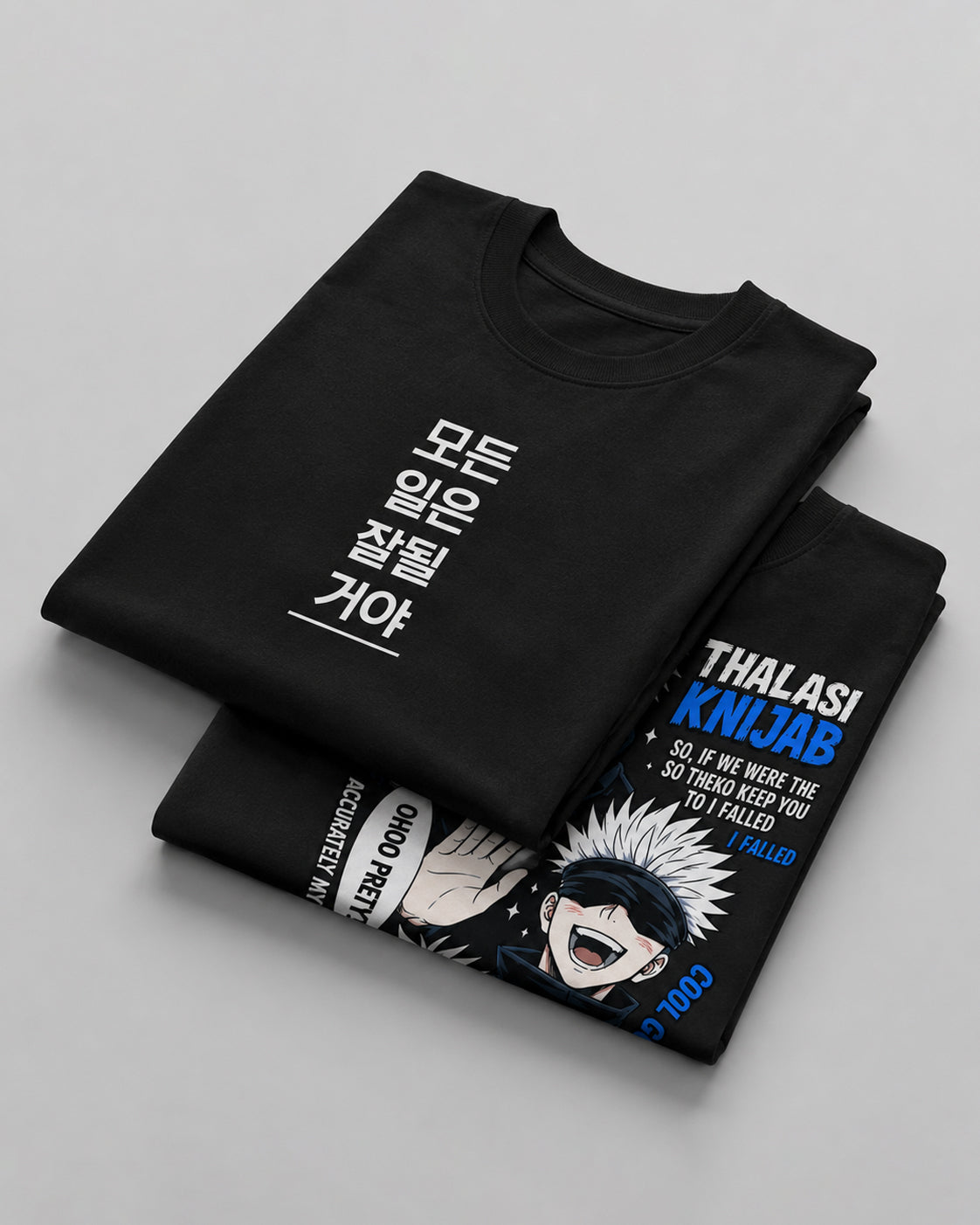 Gojo Blue Edition Oversized T-Shirt