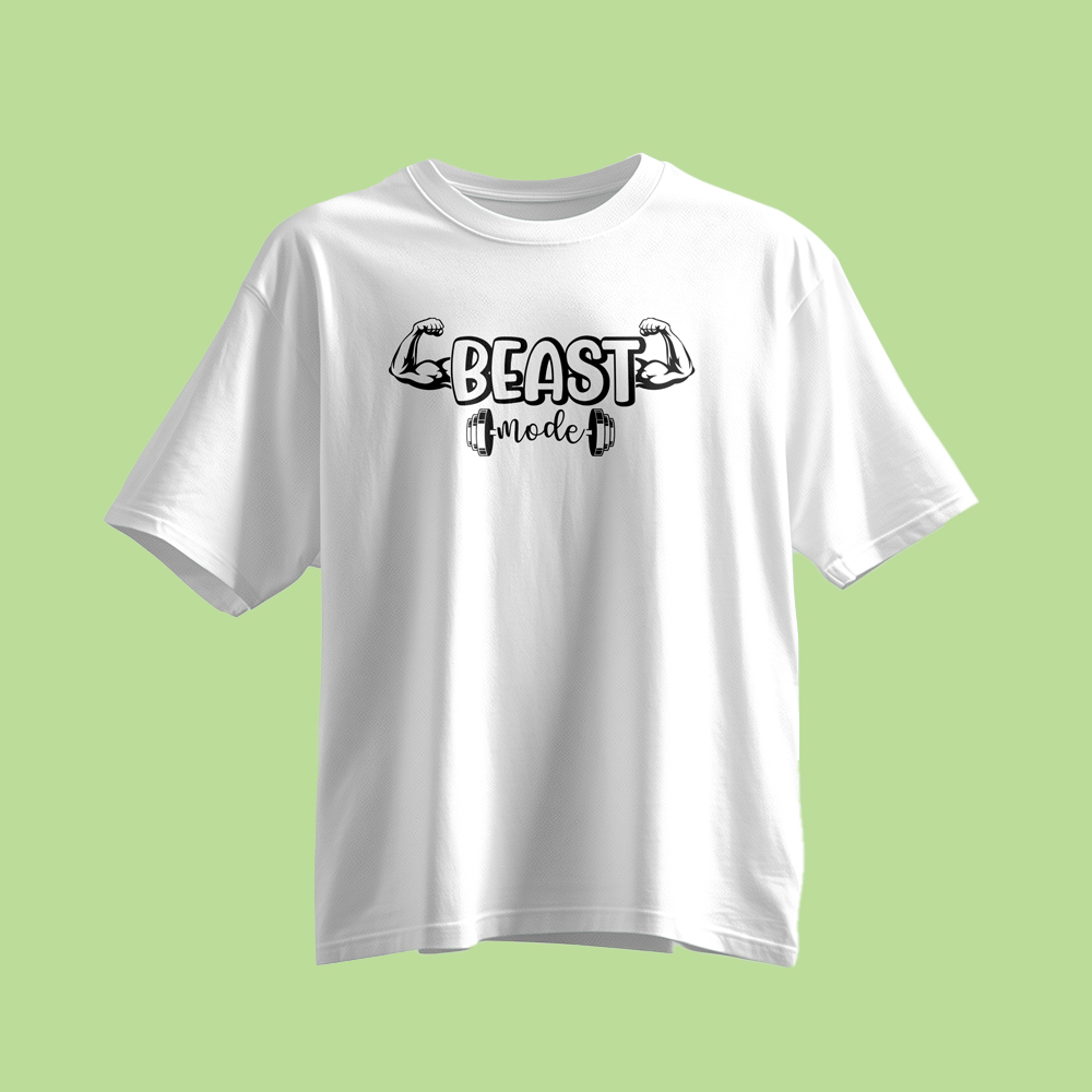 Over Size Light Colour Tshirt